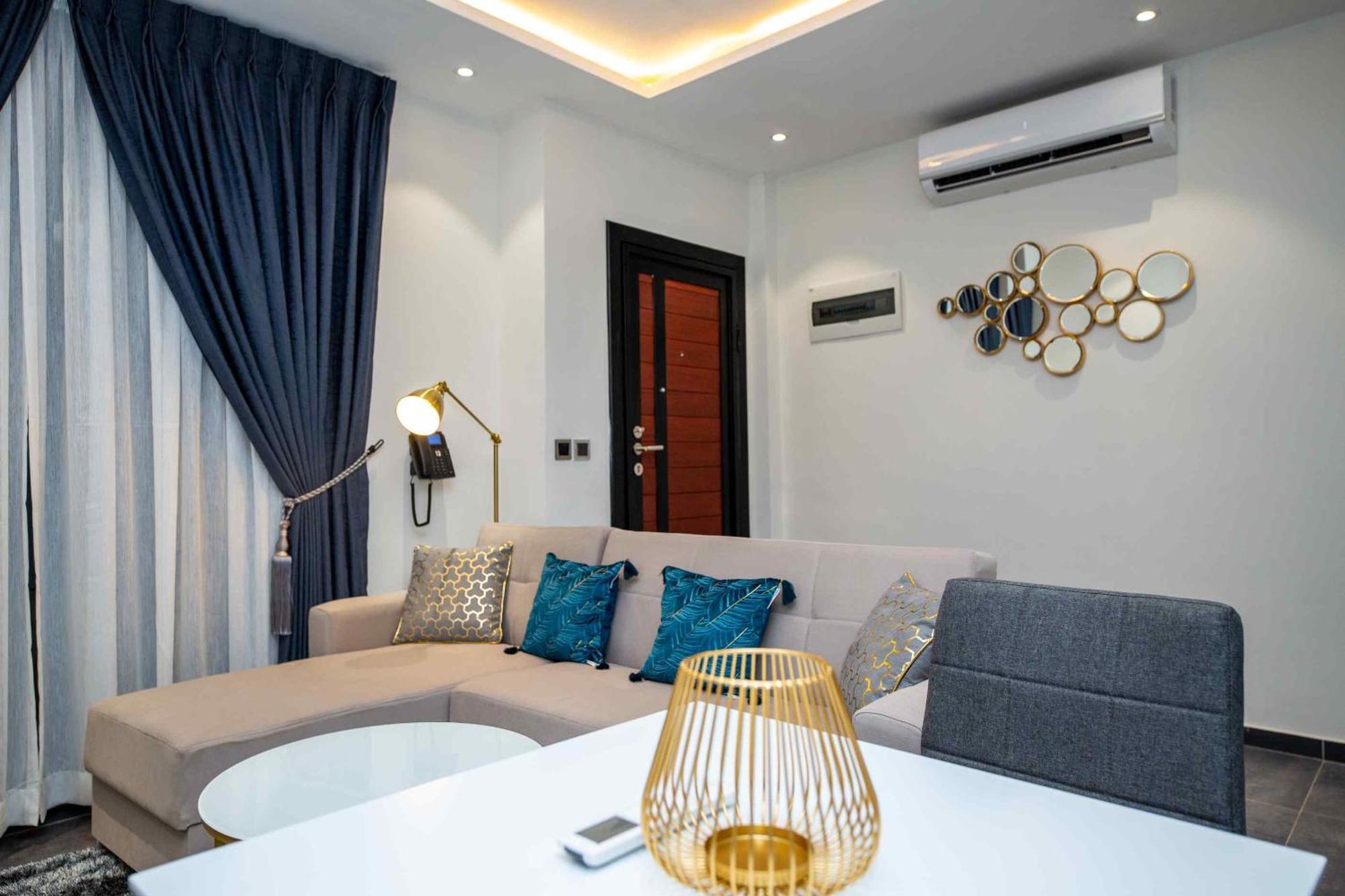 Park Apartments Accra Bagian luar foto